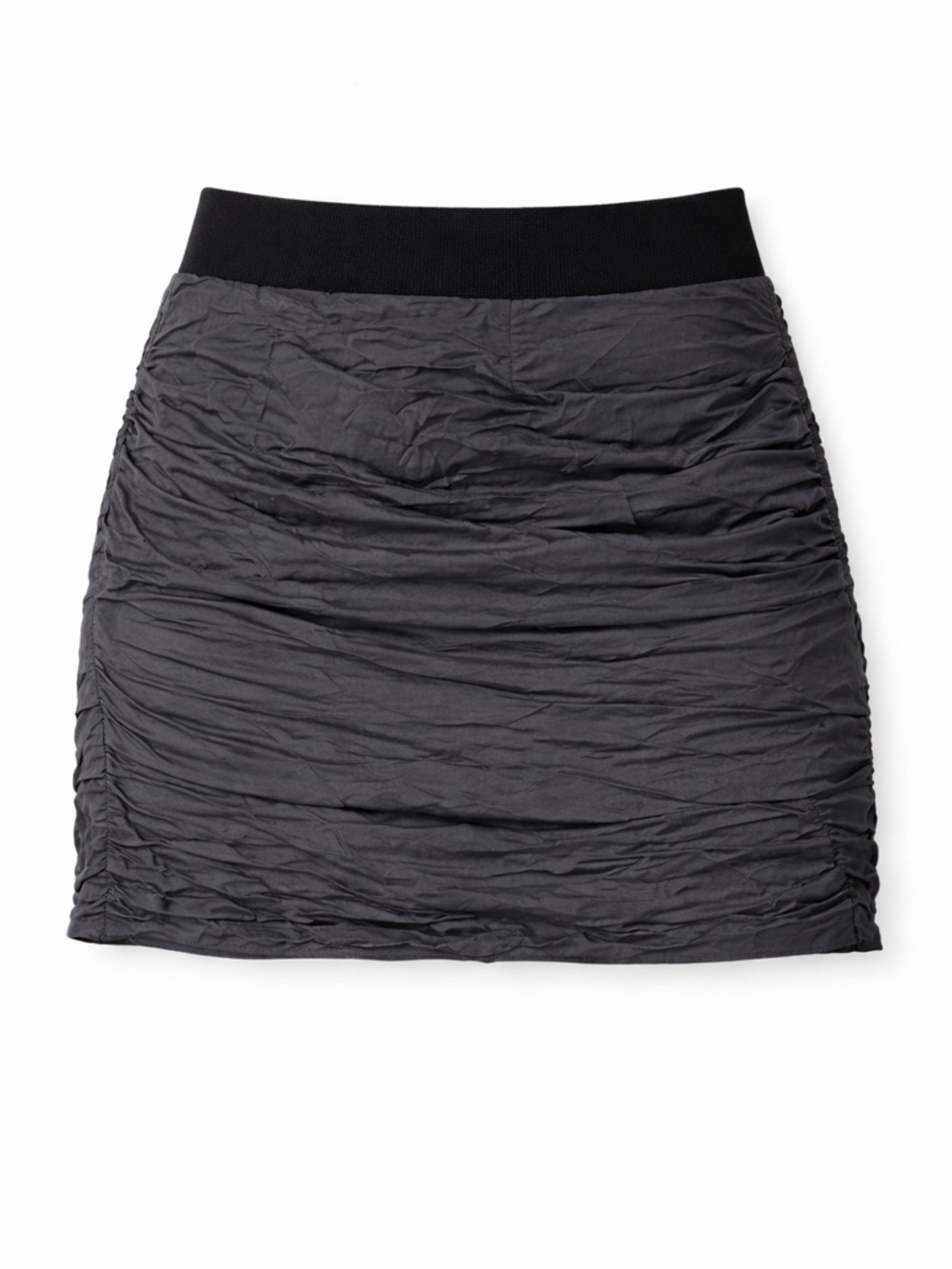H&M Charcoal Asymmetrical Skirt